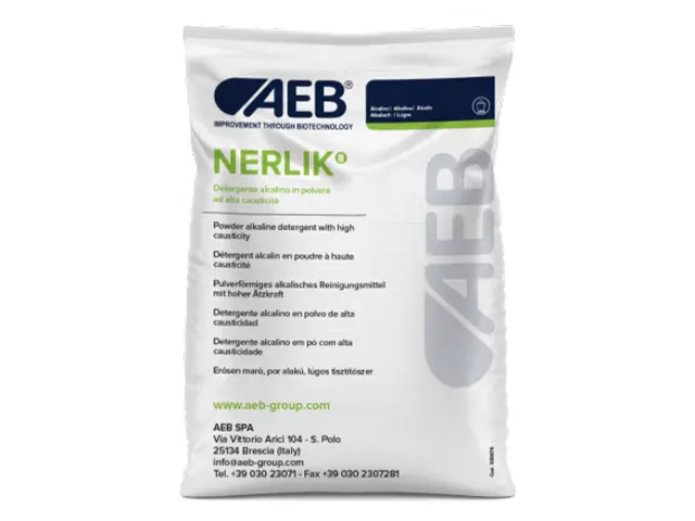 Detergente Alcalino em Pó de Alta Causticidade Nerlik 25 Kg