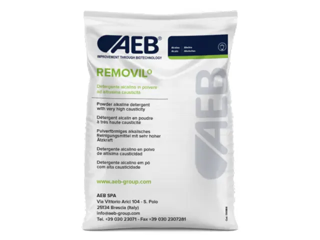 Detergente Alcalino em Pó de Altíssima Causticidade Removil 25 Kg