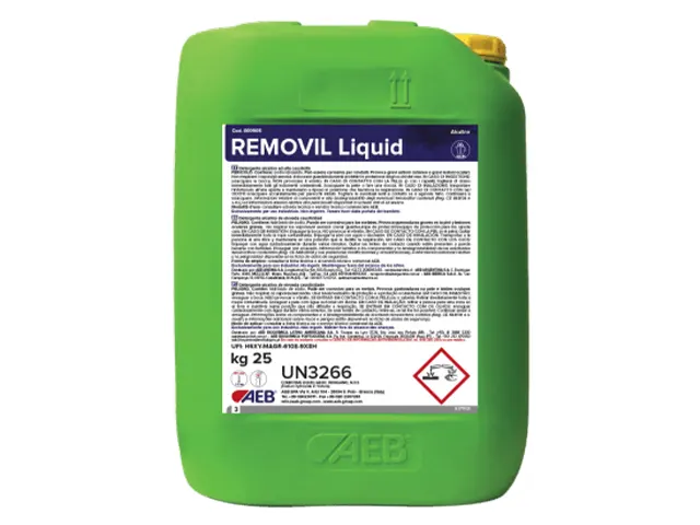 Detergente Alcalino de Elevada Causticidade REMOVIL Liquid 25 Kg