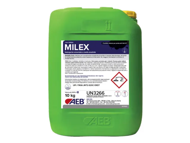 Detergente com Solvente de Média Alcalinidade MILEX 10Kg