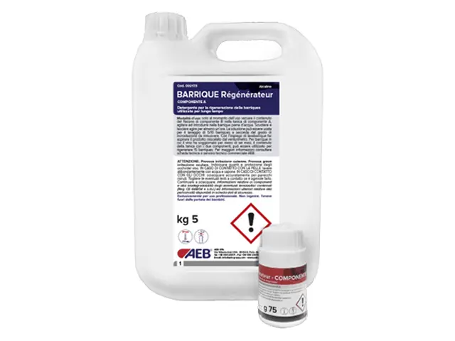 Detergente para Regeneração de Barricas Utilizadas por Muito Tempo BARRIQUE Régénérateur 25Kg