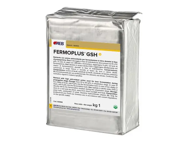 Nutriente com Ação Antioxidante para Fermentação em Cerveja FERMOPLUS GSH 4Kg
