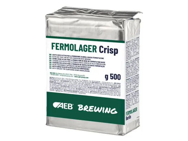 Levedura Seca Ativa Baixa Fermentação em Cerveja FERMOLAGER Crisp 1Kg