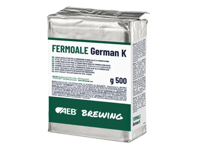 Levedura Seca Ativa Alta Fermentação em Cerveja FERMOALE German K 10Kg
