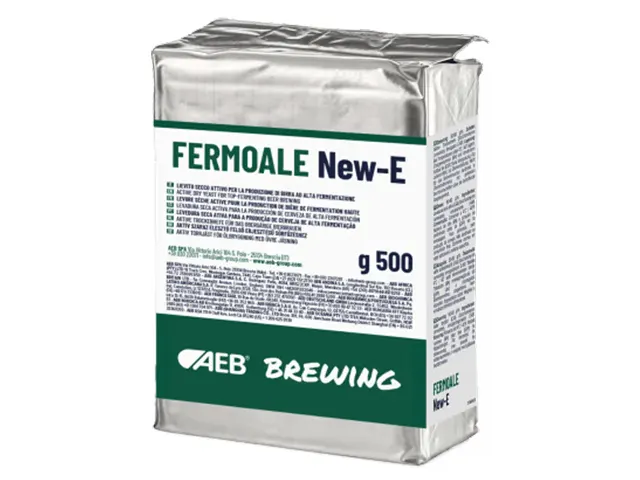 Levedura Seca Ativa Alta Fermentação em Cerveja FERMOALE NEW-E 1Kg
