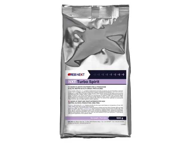 Levedura Seca Ativa para Produção de Álcool Neutro NXT Turbo Spirit 10Kg