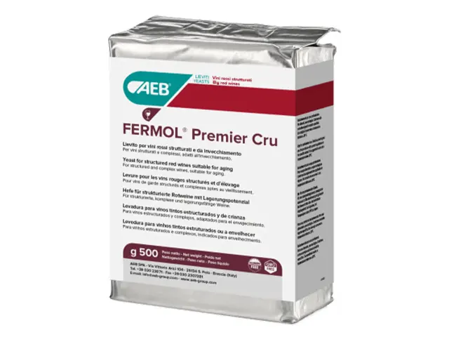 Levedura para Vinhos Tintos Estruturados ou Envelhecer FERMOL Premier Cru 10Kg