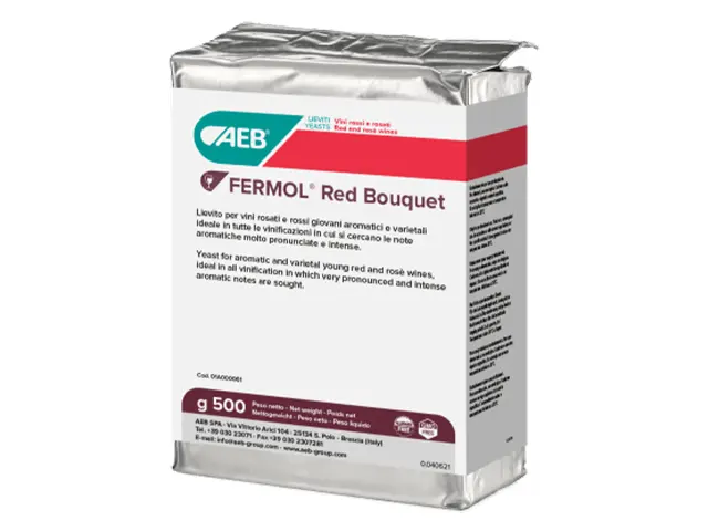 Levedura para Produção de Vinho Rosé e Tinto FERMOL Red Bouquet 10Kg
