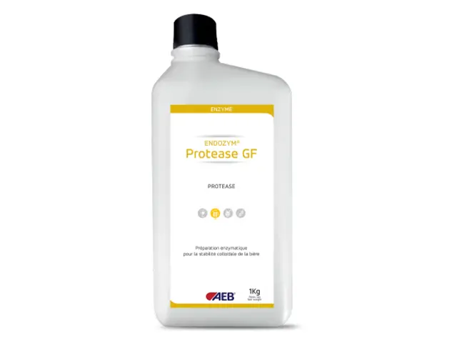 Enzima Endopeptidase e Exopeptidase para Estabilidade Coloidal da Cerveja ENDOZYM Protease GF 10Kg
