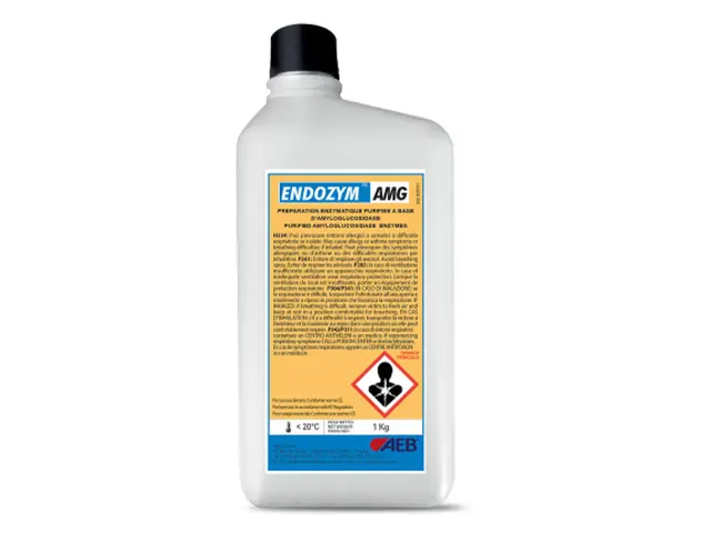 Enzima Purificado Base de Gluco-Amilase para Degradação do Amido na Cerveja ENDOZYM AMG 25Kg