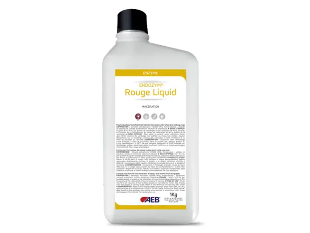 Enzima Pectolítica para Extração da Cor e Aromas em Uvas Tintas ENDOZYM Rouge Liquid 4Kg