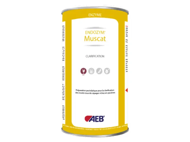 Enzima Pectolítica para Mostos  de Uvas Difícieis de Clarificar ENDOZYM Muscat 4Kg