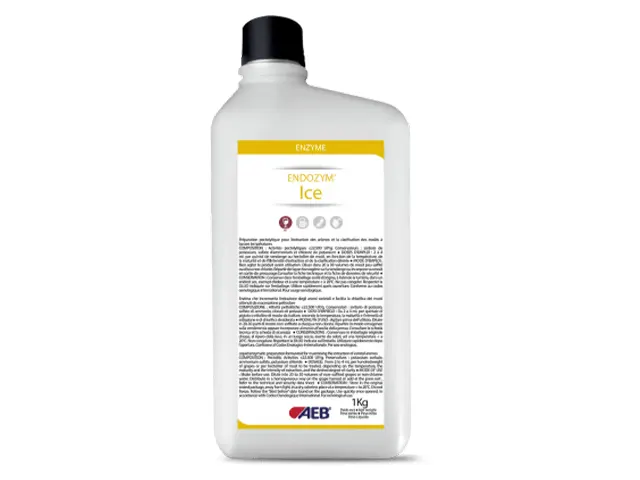 Enzima Líquida Extracção dos Aromas Varietais e Clarificação dos Mostos das Uvas ENDOZYM Ice 5Kg