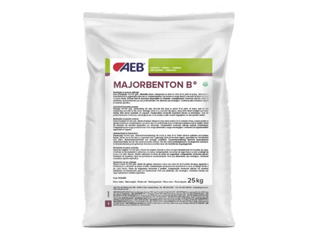 Bentonite em Pó Ativada Farmacêutica MAJORBENTON B 25Kg