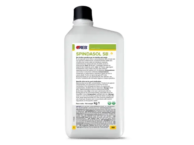 Sol de Sílica para Clarificação da Cerveja SPINDASOL SB2 25Kg