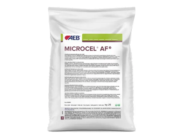 Clarificante Adsorvente Ativo para Mostos e Vinhos MICROCEL AF 25Kg