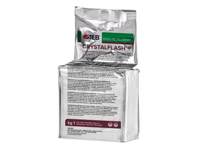 Cristalizante Relâmpago do Cremor Tártaro dos Vinhos CRYSTALFLASH 25Kg