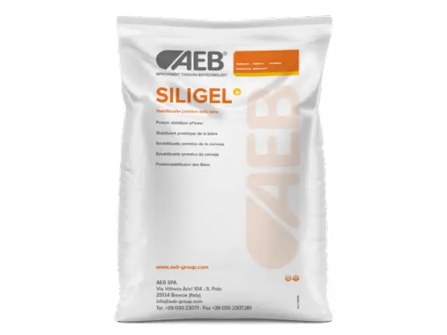 Estabilizante Protéico de Cerveja a Base de Hidrogel de Sílica SILIGEL 25Kg