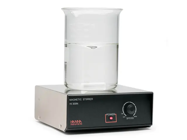 Mini Agitador Magnético Tampa de Aço Inoxidável para Serviço Pesado 2.5L HI300N-1