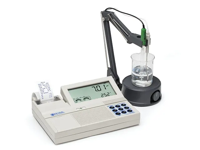 Medidor de Bancada para pH/mV com Impressora Integrada HI122-01