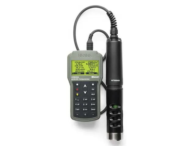 Medidor Portátil Multiparâmetro para pH/EC/OD Óptico com Bluetooth HI98494/10