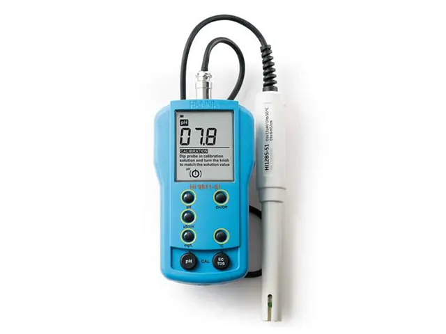 Medidor de pH/EC/TDS/Temperatura para Agricultura e Hidroponia HI9811-51