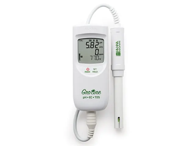 Medidor Portátil à Prova d’Água para pH/EC/TDS GroLine HI9814
