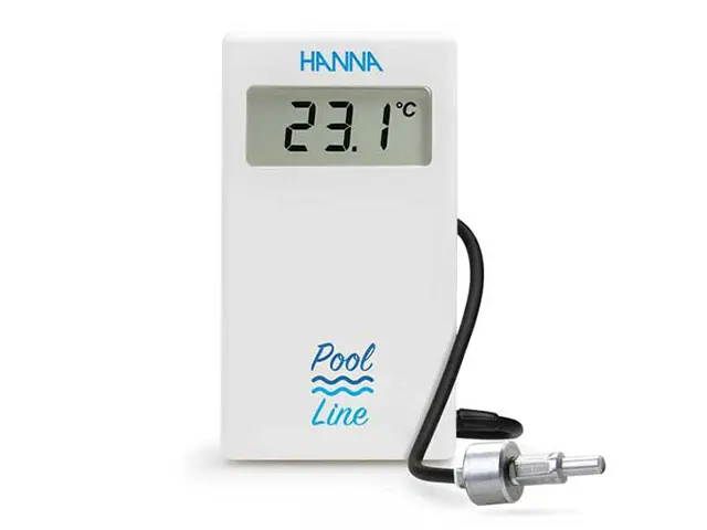 Termômetro Digital Checktemp DIP com Sonda de Profundidade Pool Line HI985394