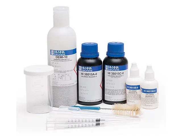Teste Kit Químico para Cloreto Faixa Estendida HI38015