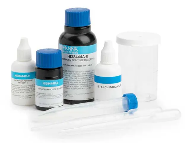 Teste Kit de Peróxido de Hidrogênio para Piscinas Pool Line HI38444
