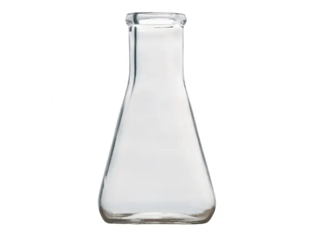 Frasco Erlenmeyer de Vidro com Boca Estreita 300ml Netlab