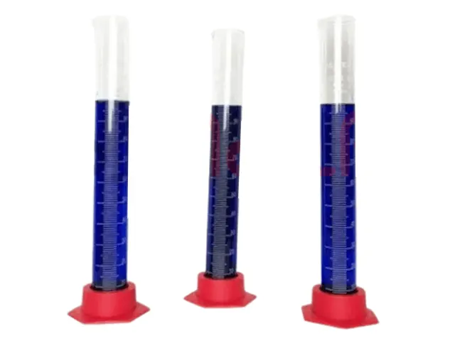 Proveta de Vidro Graduada Base Hexagonal de Polipropileno Netlab 100ml