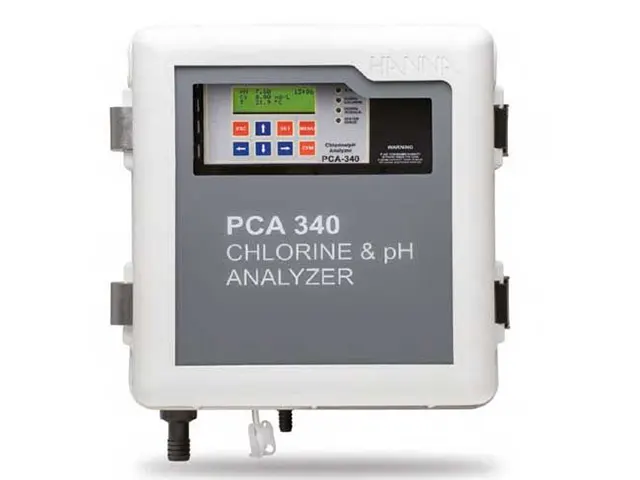 Controlador de Cloro Livre e Total, pH e Temperatura 2 Saídas Analógicas 115V PCA340-1