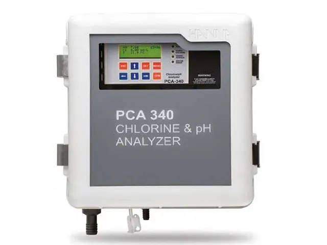 Controlador de Cloro Livre e Total, pH e Temperatura 230V PCA340-2