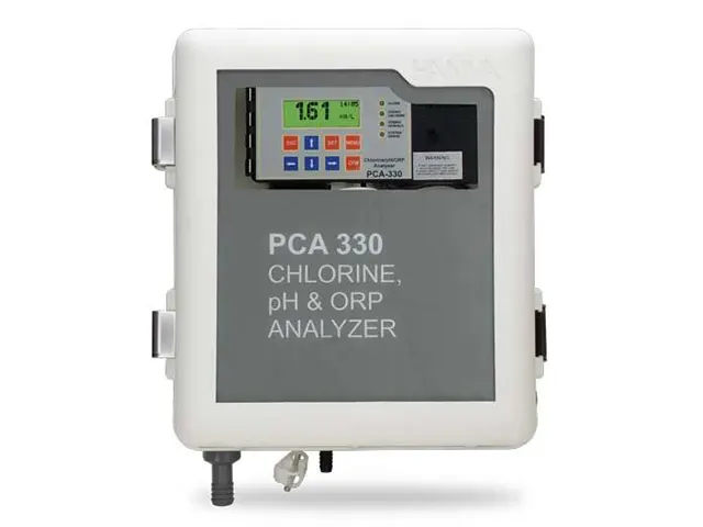 Controlador de Cloro Livre e Total, pH, ORP e Temperatura 230V PCA330-2
