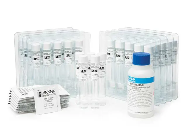 Reagente para Fósforo Ácido Hidrolizável Frascos 13mm 50 Testes HI93758B-50