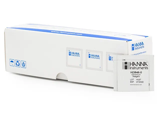 Reagente para Teste Kit Químico para Crômio Hexavalente HI3846-100