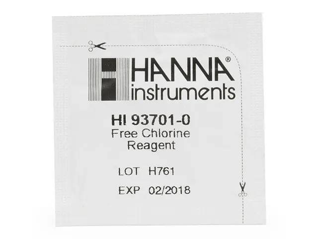 Reagente de Reposição para Teste Kit de Cloro Livre Faixa Baixa e Média 200 Testes HI38018-200