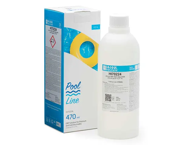 Solução de Verificação de ORP 470 mV a 25ºC 500ml Pool Line HI70224L