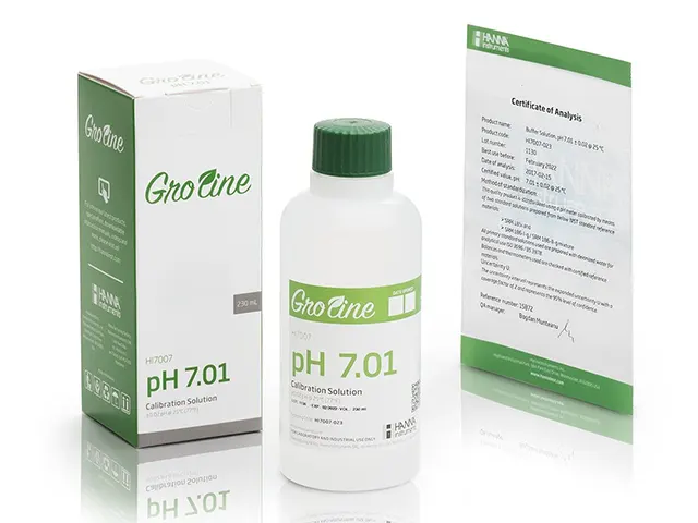 Solução de Calibração pH 7.01 GroLine 230ml HI7007-023