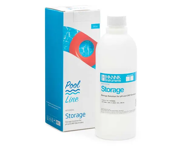 Solução de Armazenamento para Eletrodo de pH e ORP 500ml Pool Line HI703004L
