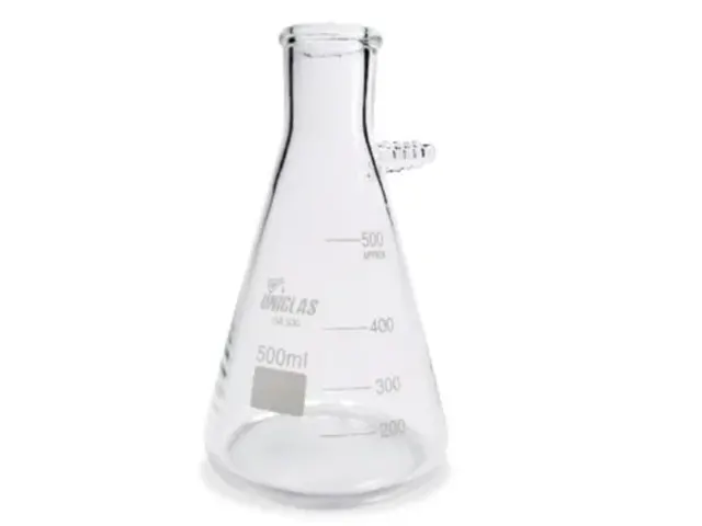 Frasco Kitazato com Saída Superior de Vidro 4.000ml Netlab