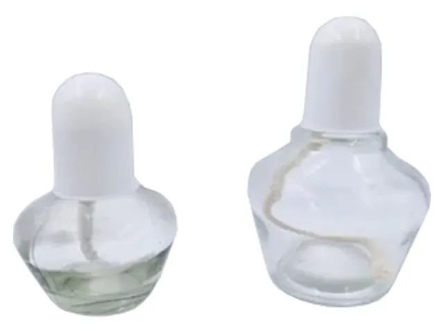 Lamparina de Vidro Completa com Tampa e Pavio 150ml Netlab
