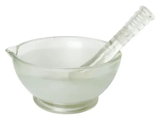 Gral Almofariz de Vidro com Pistilo de Vidro 150ml Netlab