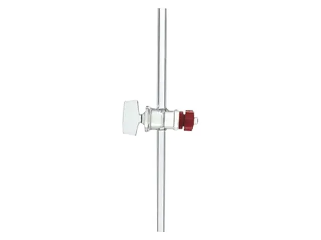 Torneira de Vidro Reta em Borosilicato 12mm Netlab