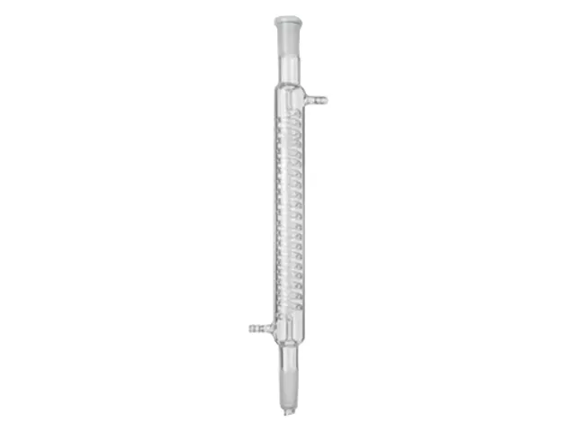 Condensador Graham Serpentina com 2 Juntas 24/40 e Oliva de Vidro 400mm Netlab