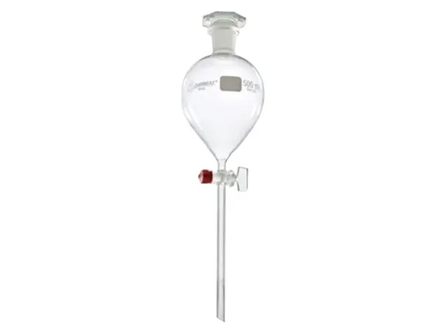 Funil de Separação Bola Torneira e Rolha de Vidro 2.000ml Netlab