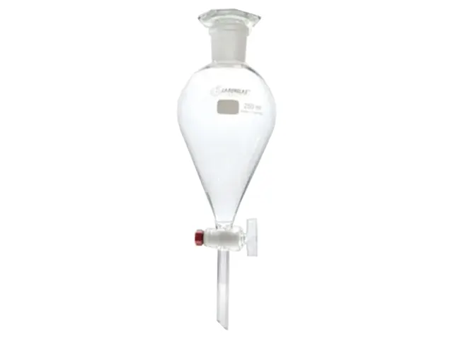 Funil de Separação Squibb Torneira e Rolha de Vidro 2.000ml Netlab