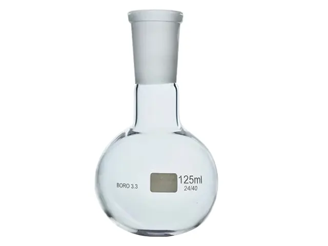 Balão Fundo Chato de Vidro com Junta 5.000ml Netlab