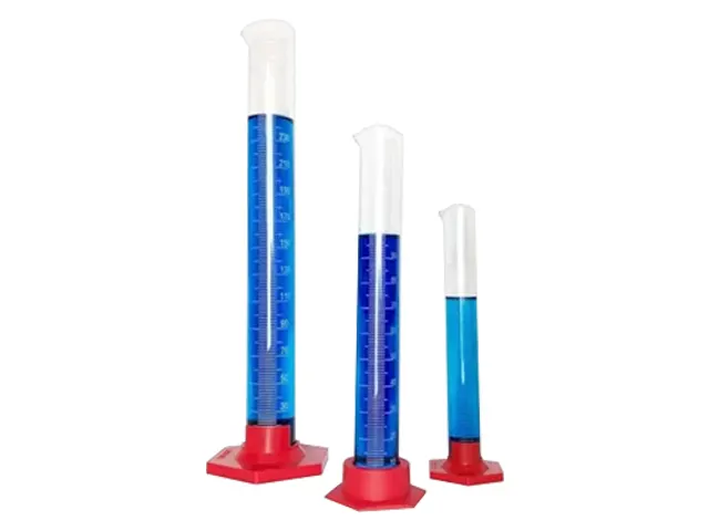 Proveta Graduada de Vidro Base Hexagonal de Polipropileno 2.000ml Netlab